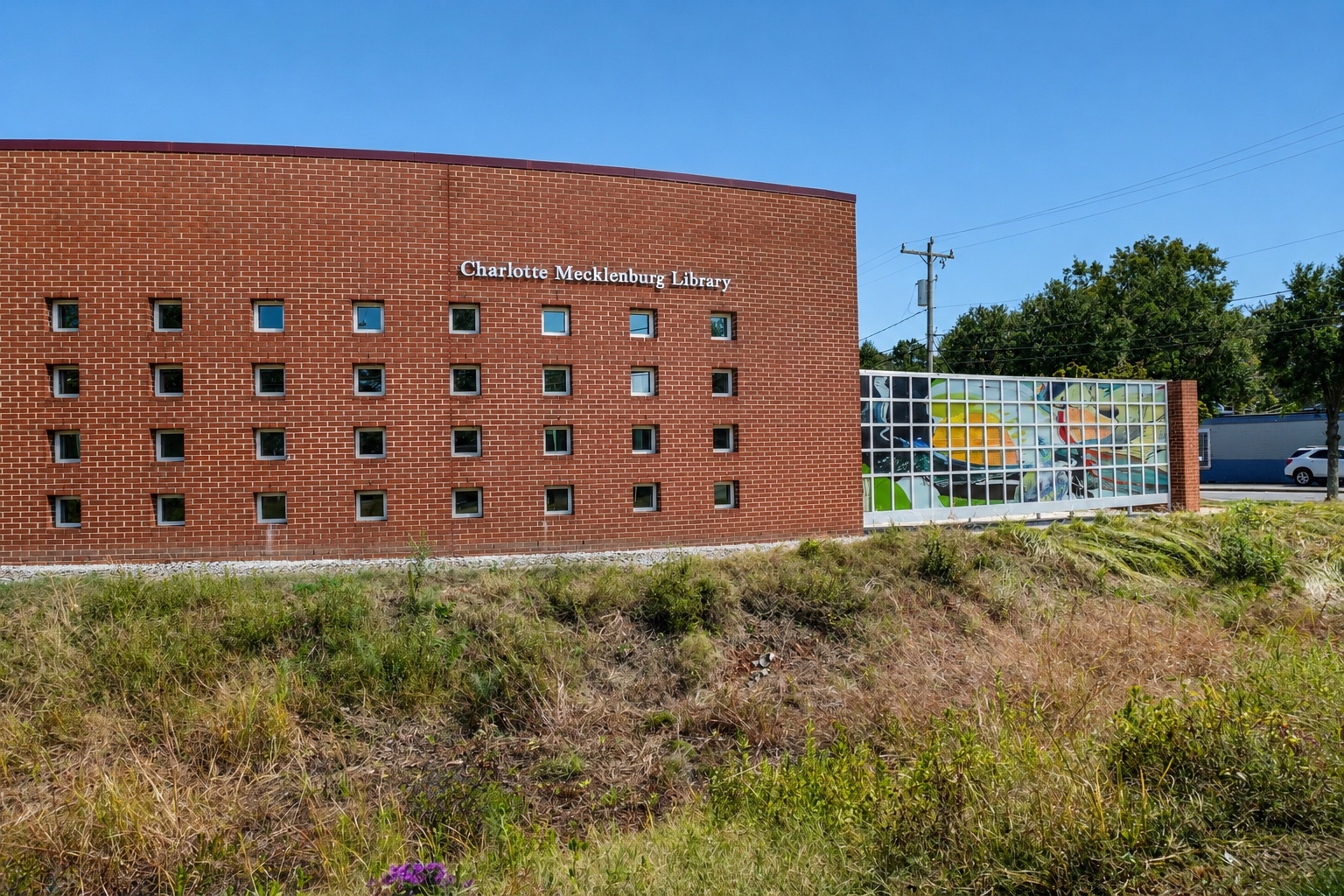 Allegra Westbrooks Regional Library, Beatties Ford Road landscape project